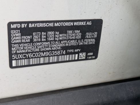 Used 2021 BMW X6 xDrive40i w/ Executive Package 2 AWD/4WD image 33