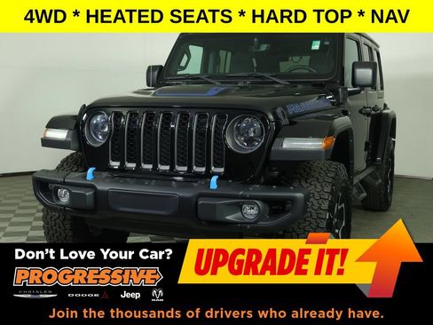 Used 2023 Jeep Wrangler Unlimited Rubicon 4xe w/ Dual Top Group AWD/4WD image 1
