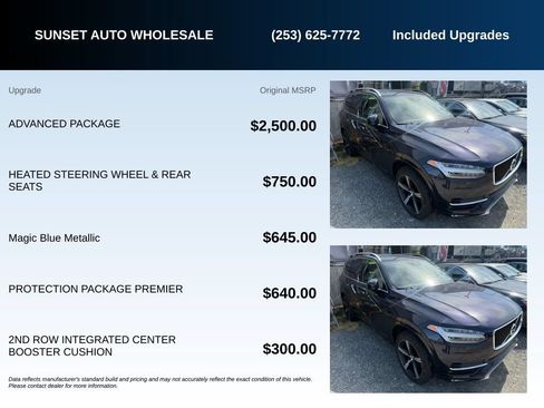 Used 2019 Volvo XC90 T6 Momentum w/ Advanced Package AWD/4WD image 5