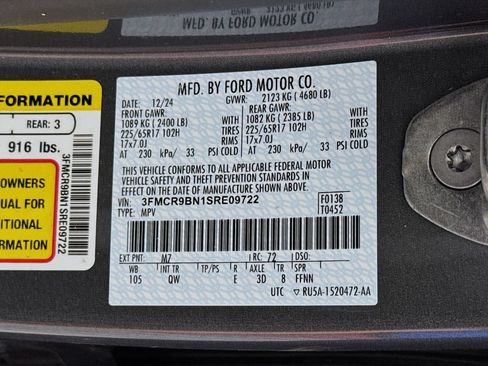 Used 2025 Ford Bronco Sport Big Bend AWD/4WD image 29