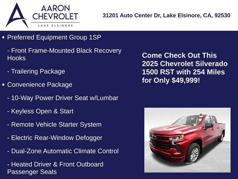 Used 2025 Chevrolet Silverado 1500 RST w/ Z71 Off-Road Package image 12