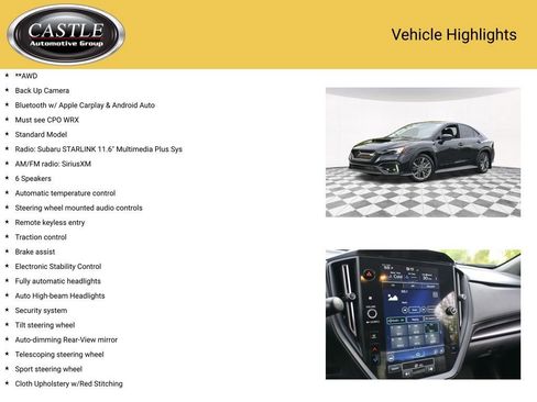 Certified 2024 Subaru WRX image 4