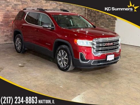 Used 2021 GMC Acadia SLE w/ Driver Convenience Package FWD image 1