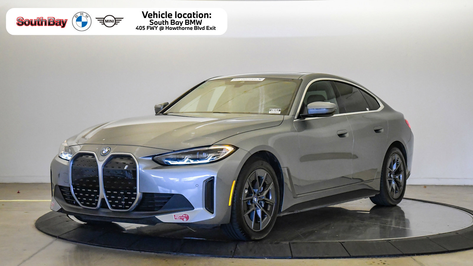 Certified 2024 BMW i4 eDrive35 w/ Convenience Package RWD image 1