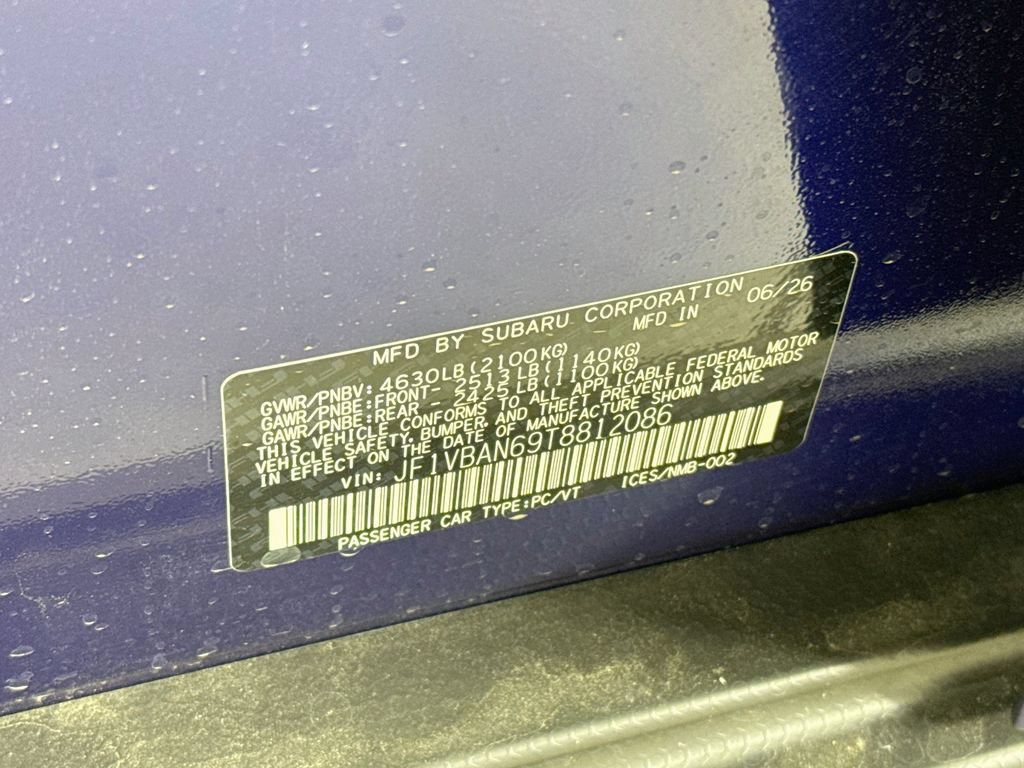 New 2026 Subaru WRX Limited AWD/4WD image 40