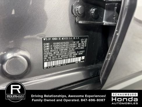 Certified 2024 Honda HR-V LX image 37