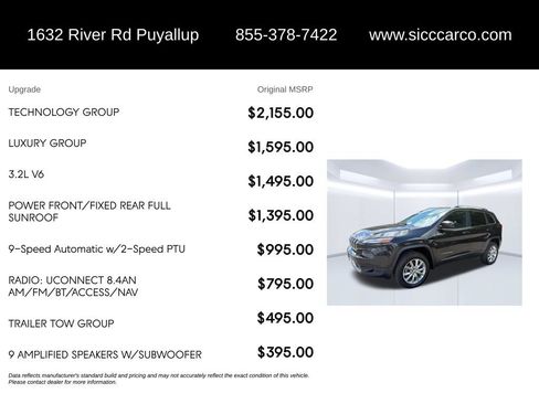 Used 2014 Jeep Cherokee Limited w/ Technology Group AWD/4WD image 5