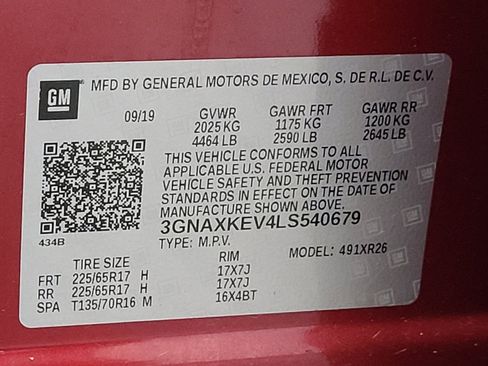 Used 2020 Chevrolet Equinox LT image 33