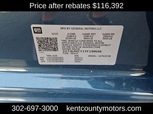 New 2026 GMC Sierra 2500 Denali w/ Denali Reserve Package AWD/4WD image 24