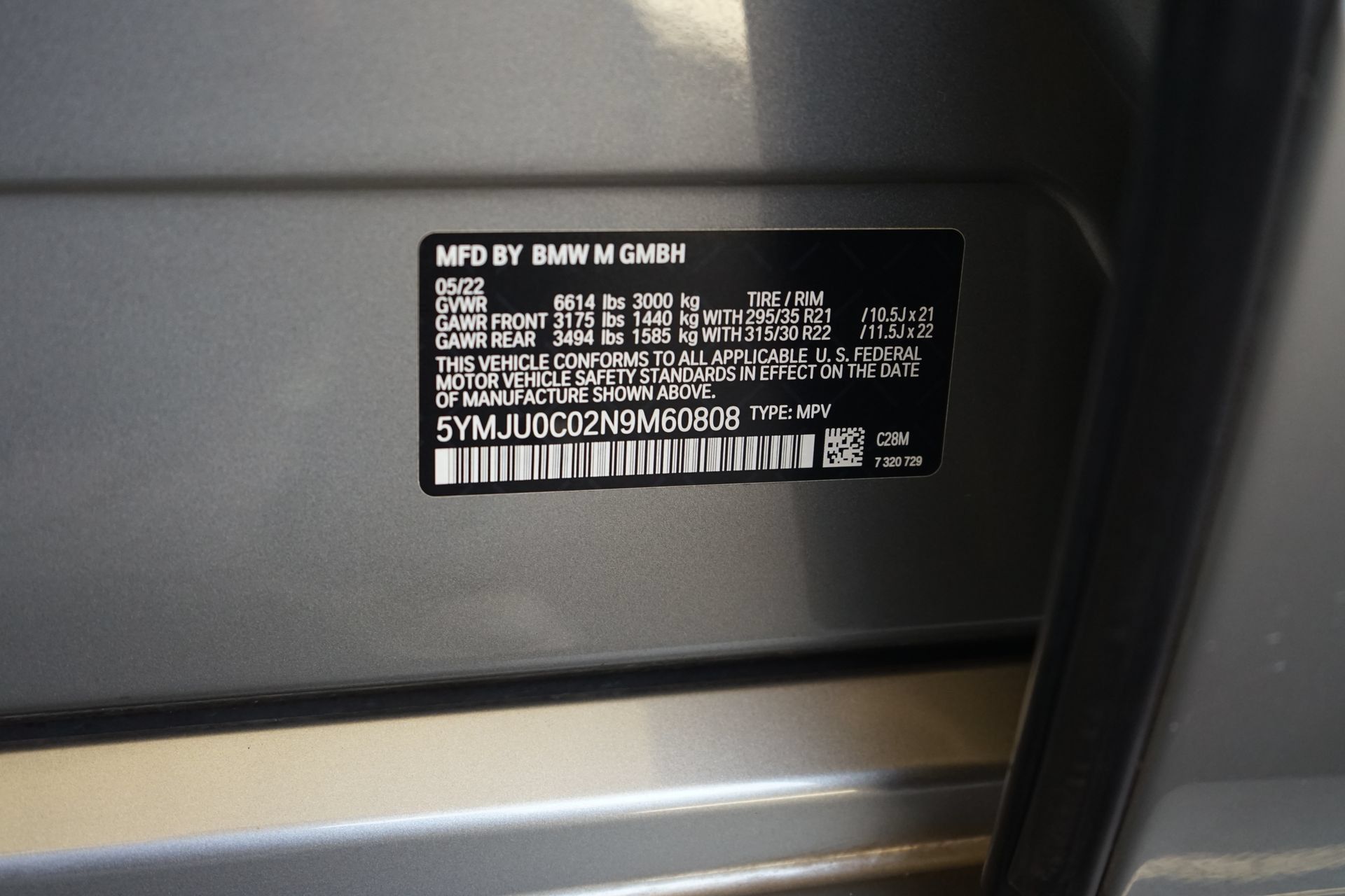 Used 2022 BMW X5 M w/ Executive Package AWD/4WD image 34