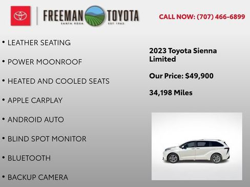 Used 2023 Toyota Sienna Limited image 5