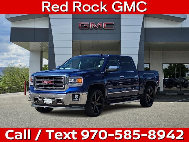Used 2014 GMC Sierra 1500 SLT w/ SLT Crew Cab Value Package AWD/4WD image 1