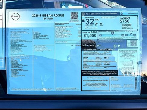 New 2026 Nissan Rogue SV w/ Cold Weather Package image 12