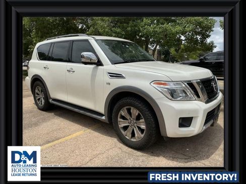 Used 2018 Nissan Armada Platinum w/ Captain Seat Package RWD image 1