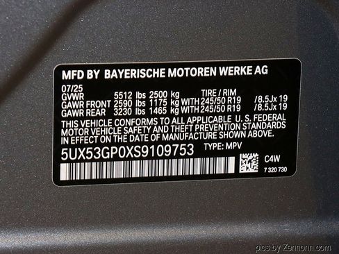 Used 2025 BMW X3 xDrive30i w/ Premium Package image 27