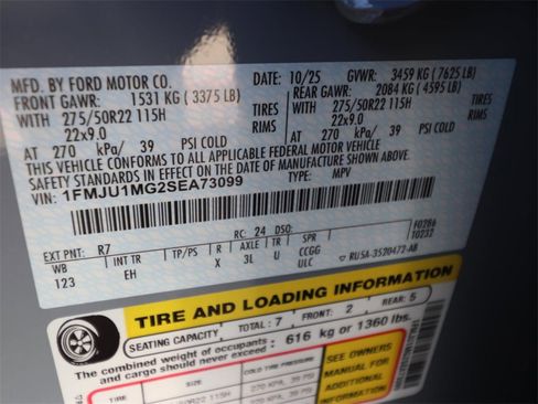 New 2025 Ford Expedition Platinum w/ Stealth Performance Package image 27