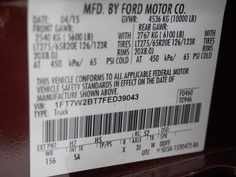 Used 2015 Ford F250 King Ranch w/ FX4 Off-Road Package AWD/4WD image 41