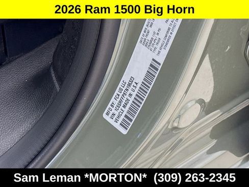 New 2026 RAM 1500 Big Horn AWD/4WD image 31