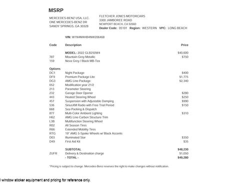 Used 2022 Mercedes-Benz GLB 250 4MATIC image 3