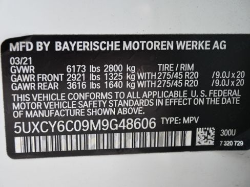 Used 2021 BMW X6 xDrive40i w/ Premium Package 2 AWD/4WD image 34