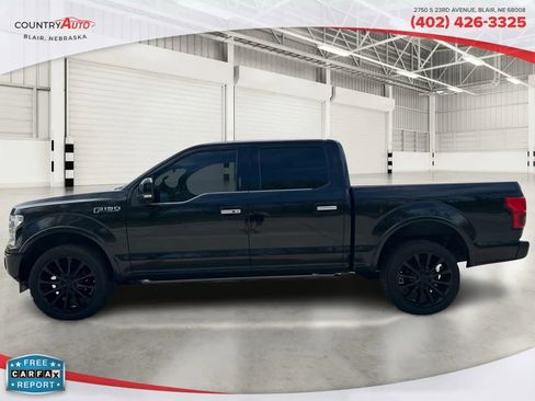 Used 2018 Ford F150 Limited w/ Trailer Tow Package AWD/4WD image 2