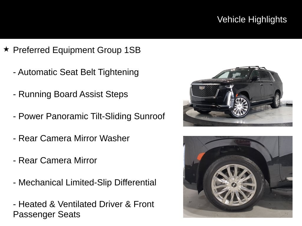 Used 2023 Cadillac Escalade ESV Premium Luxury AWD/4WD image 7