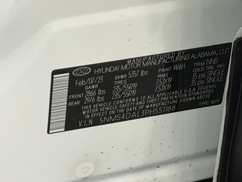 Certified 2023 Hyundai Santa Fe Limited image 30