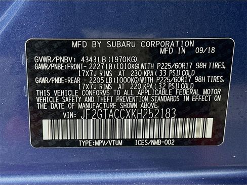 Used 2019 Subaru Crosstrek 2.0i Premium w/ Popular Package #2 image 36