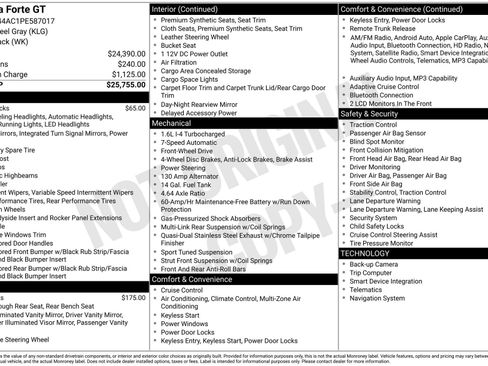 Used 2023 Kia Forte GT FWD image 17