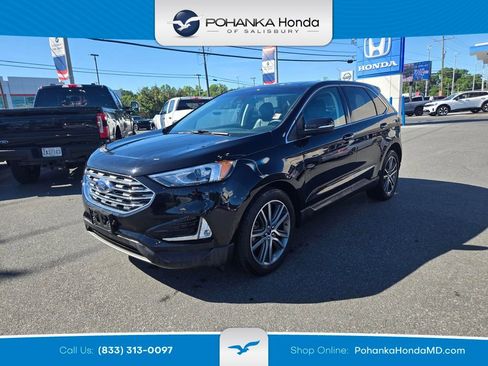 Used 2019 Ford Edge Titanium w/ Cold Weather Package AWD/4WD image 1