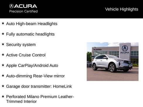 Certified 2025 Acura RDX SH-AWD w/ Technology Package image 17