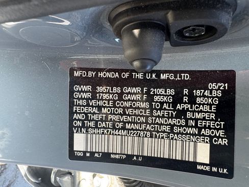 Used 2021 Honda Civic Sport image 16
