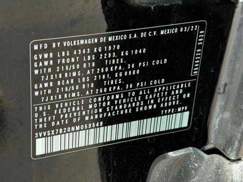 Used 2022 Volkswagen Taos SE w/ IQ.Drive SE Package image 19