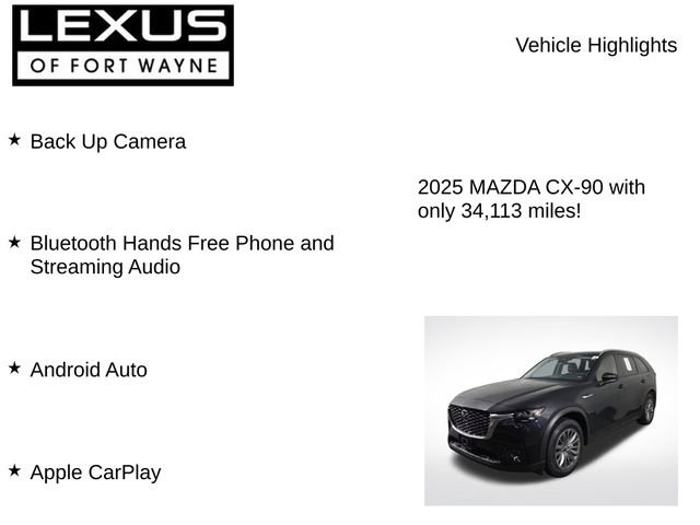 Used 2025 MAZDA CX-90 3.3 Turbo w/ Select Package AWD/4WD image 7