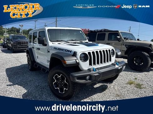 Used 2022 Jeep Wrangler Unlimited Rubicon 4xe w/ Cold Weather Group AWD/4WD image 1