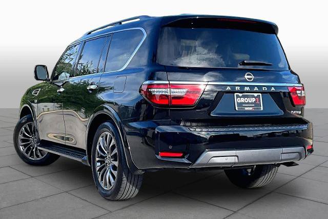 Certified 2022 Nissan Armada Platinum w/ Captain's Chairs Package RWD image 12