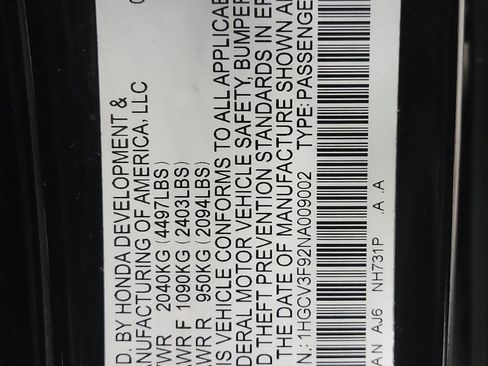 Certified 2022 Honda Accord Touring image 33