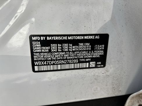 Certified 2024 BMW X3 sDrive30i w/ Premium Package w/ZPA RWD image 37