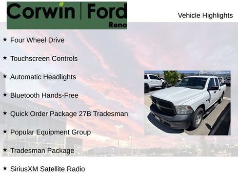 Used 2017 RAM 1500 Tradesman w/ Popular Equipment Group AWD/4WD image 8