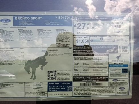New 2026 Ford Bronco Sport Outer Banks w/ Outer Banks Tech Package+ AWD/4WD image 30