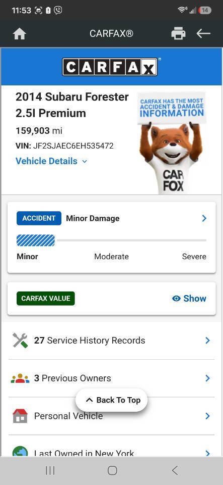 Used 2014 Subaru Forester 2.5i Premium w/ All-Weather Package AWD/4WD image 48