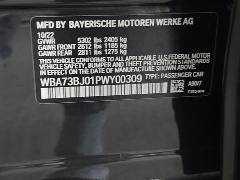 Used 2023 BMW 540i xDrive w/ Convenience Package AWD/4WD image 34