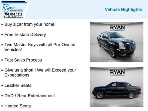 Used 2007 Cadillac Escalade EXT w/ Information Package AWD/4WD image 2