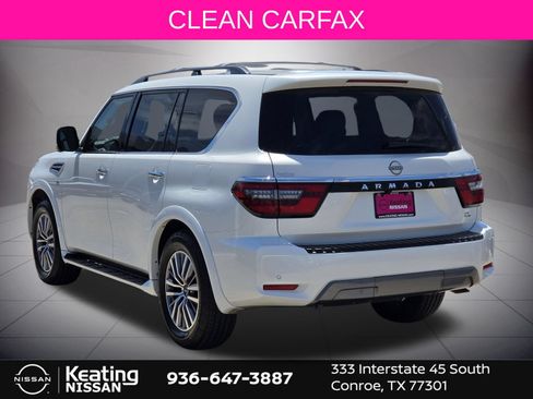 Used 2021 Nissan Armada SL w/ Captain's Chairs Package RWD image 5