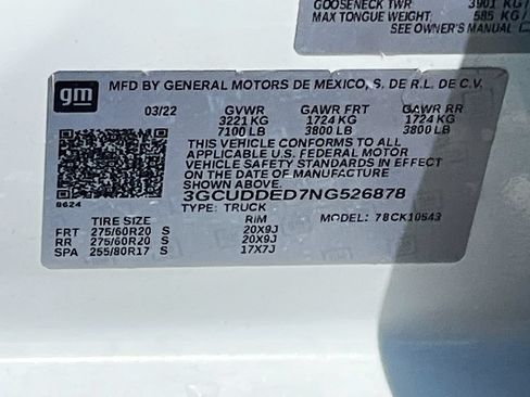 Used 2022 Chevrolet Silverado 1500 LT w/ Z71 Off-Road Package AWD/4WD image 31