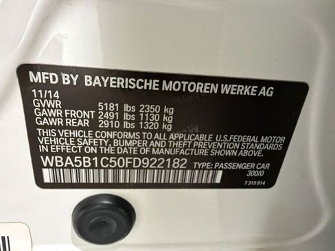 Used 2015 BMW 535i Sedan RWD image 11