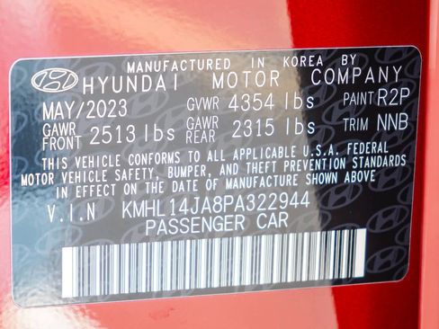 Used 2023 Hyundai Sonata SEL w/ Convenience Package FWD image 33