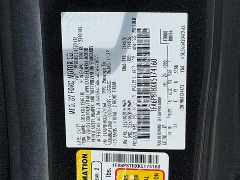 Used 2019 Ford Mustang Premium w/ Equipment Group 201A RWD image 17