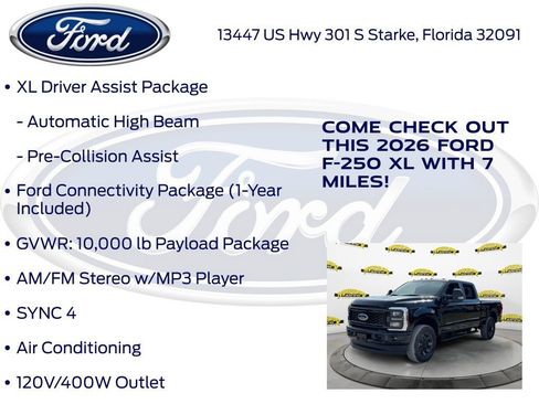 New 2026 Ford F250 XL w/ STX Appearance Package image 25