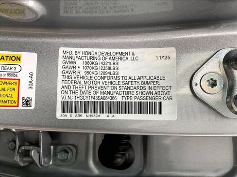 New 2025 Honda Accord SE image 17